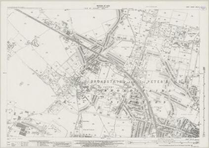 Kent XXVI.9 (includes: Broadstairs and St Peters) - 25 Inch Map
