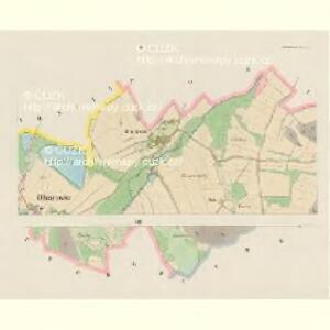 Olbramowitz - c5411-1-002 - Kaiserpflichtexemplar der Landkarten des stabilen Katasters