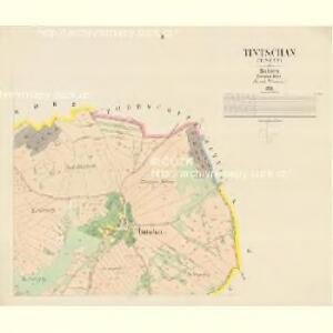 Tintschan (Tinčan) - c8144-1-002 - Kaiserpflichtexemplar der Landkarten des stabilen Katasters