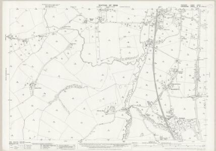 Cheshire LXVI.5 (includes: Adderley; Audlem; Dodcott cum Wilkesley; Newhall) - 25 Inch Map
