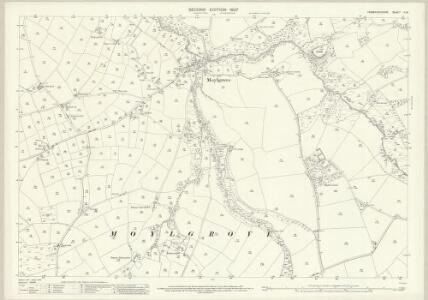 Pembrokeshire II.14 (includes: Monington; Moylgrove; St Dogmaels) - 25 Inch Map