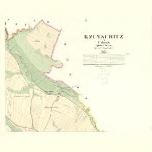 Rzetschitz - m2667-1-002 - Kaiserpflichtexemplar der Landkarten des stabilen Katasters