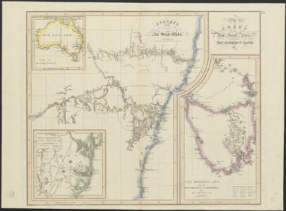 A chart of New South Wales, Van Diemens Land etc.