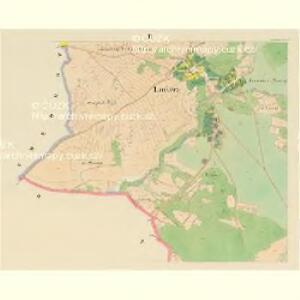 Lauňawa - c4259-1-002 - Kaiserpflichtexemplar der Landkarten des stabilen Katasters