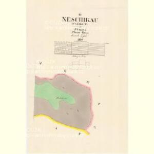 Neschikau (Nežikow) - c5112-1-003 - Kaiserpflichtexemplar der Landkarten des stabilen Katasters