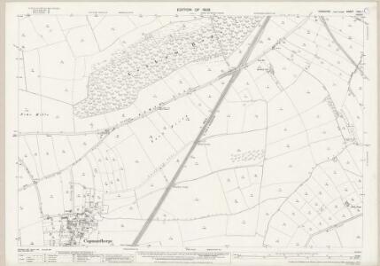 Yorkshire CXCI.1 (includes: Askham Bryan; Bishopthorpe; Copmanthorpe; York) - 25 Inch Map