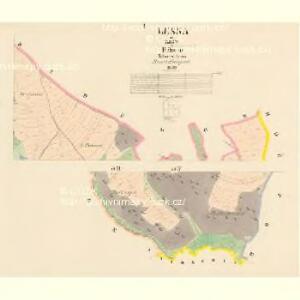Lesna - c3869-1-002 - Kaiserpflichtexemplar der Landkarten des stabilen Katasters