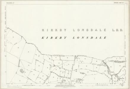 Lancashire XIX.4 (includes: Kirkby Lonsdale; Whittington) - 25 Inch Map