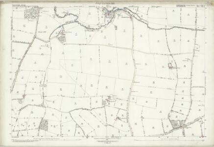 Warwickshire LVII.8 (includes: Hook Norton; Sibford Ferris; Sibford Gower; Whichford) - 25 Inch Map