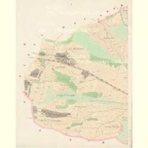Hradeschitz (Hradessitz) - c2302-1-001 - Kaiserpflichtexemplar der Landkarten des stabilen Katasters