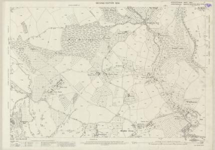 Worcestershire XXVII.14 (includes: Doddenham; Knightwick; Martley; Tedstone Delamere; Whitbourne) - 25 Inch Map