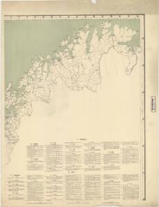 Spesielle kart 64: Norvège Carte Zoo-Géographique, blad 3