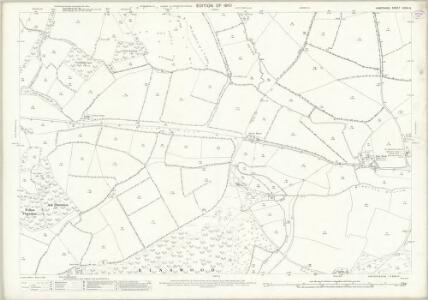 Hampshire and Isle of Wight XXXVI.9 (includes: Binsted; Kingsley; Worldham) - 25 Inch Map