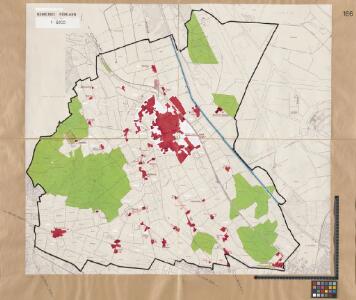 Rümlang: Definition der Siedlungen für die eidgenössische Volkszählung am 01.12.1960; Siedlungskarte Nr. 166