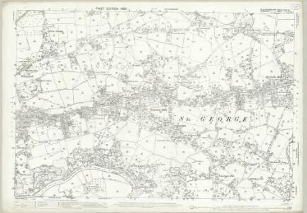 Gloucestershire LXXII.14 (includes: Bristol; Kingswood) - 25 Inch Map