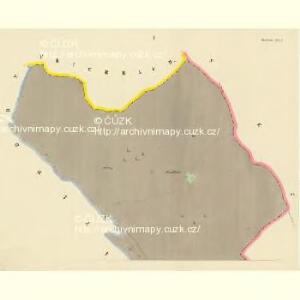 Poschezau - c0443-1-001 - Kaiserpflichtexemplar der Landkarten des stabilen Katasters