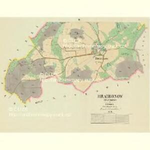 Bratronow - c0482-1-002 - Kaiserpflichtexemplar der Landkarten des stabilen Katasters