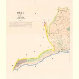 Gösen - c2967-1-002 - Kaiserpflichtexemplar der Landkarten des stabilen Katasters