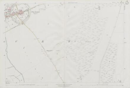 Wiltshire XXVIII.10 (includes: Avebury; West Overton) - 25 Inch Map