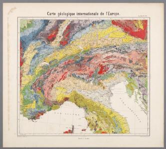 Feuille 31 (C V), uit: Carte géologique internationale de l'Europe : la carte, votée au congrès géologique international de Bologne en 1881, est exécutée conformément aux décisions d'une commission internationale, avec le concours des gouvernements, sous le dir. de M.M. Beyrich et Hauchecorne