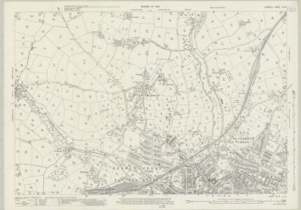 Cornwall LVII.12 (includes: Kenwyn; St Clement; Truro) - 25 Inch Map