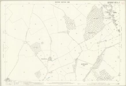 Hertfordshire XI.10 (includes: Lilley; Luton; Offley; Streatley) - 25 Inch Map