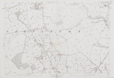 Wiltshire XIX.2 (includes: Grittleton; Nettleton) - 25 Inch Map