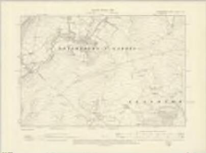 Radnorshire XXXII.SE - OS Six-Inch Map