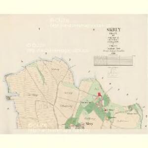 Skrey - c6959-1-001 - Kaiserpflichtexemplar der Landkarten des stabilen Katasters
