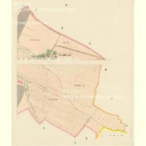 Kostomlat - c3391-1-001 - Kaiserpflichtexemplar der Landkarten des stabilen Katasters