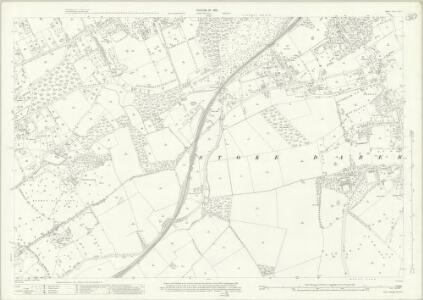 Surrey XVIII.6 (includes: Cobham; Stoke Dabernon) - 25 Inch Map