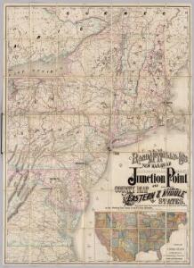 Railroad Map Of The Eastern & Middle States.