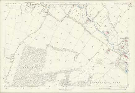 Huntingdonshire XX.6 & 7 (includes: Dean and Shelton; Kimbolton; Swineshead; Tilbrook) - 25 Inch Map