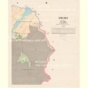 Zhorz - c9253-1-003 - Kaiserpflichtexemplar der Landkarten des stabilen Katasters