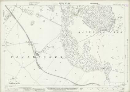 Hampshire and Isle of Wight XVIII.16 (includes: Basingstoke; Cliddesden; Farleigh Wallop; Winslade) - 25 Inch Map