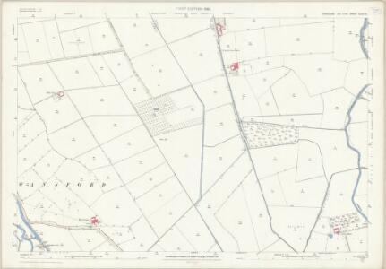 Yorkshire CLXII.14 (includes: Beeford; Foston; Harpham; Nafferton; Skerne) - 25 Inch Map