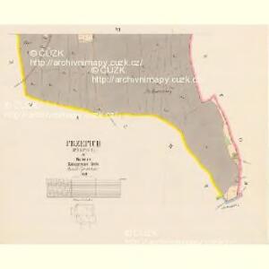 Przepich (Přepich) - c6200-1-006 - Kaiserpflichtexemplar der Landkarten des stabilen Katasters
