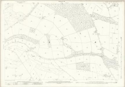 Yorkshire XXXVIII.8 (includes: Aske; Gilling; Richmond; Whashton) - 25 Inch Map