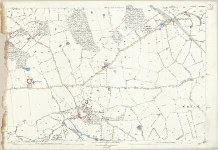 Shropshire XXXIII.16 (includes: Bicton; Great Hanwood; Pontesbury) - 25 Inch Map