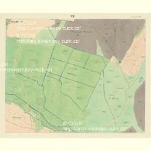 Borkowitz - c0380-1-006 - Kaiserpflichtexemplar der Landkarten des stabilen Katasters