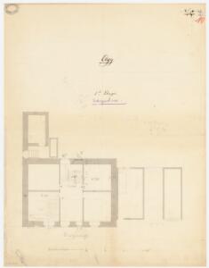 Elgg: Pfarrhaus, Erdgeschoss; Grundriss (Nr. 10)