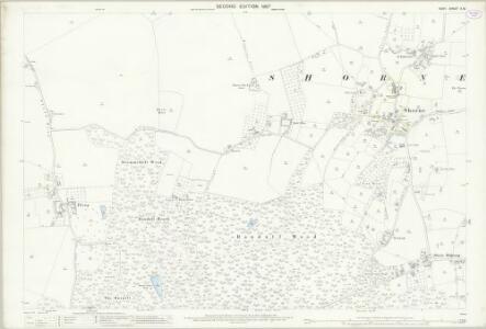 Kent X.16 (includes: Gravesend; Shorne) - 25 Inch Map