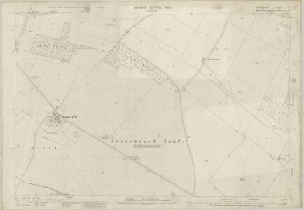 Oxfordshire XI.14 (includes: Cottisford; Evenley; Mixbury) - 25 Inch Map