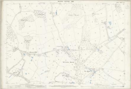 Essex (1st Ed/Rev 1862-96) LIX.6 (includes: Doddinghurst; Kelvedon Hatch; Navestock; Stondon Massey) - 25 Inch Map