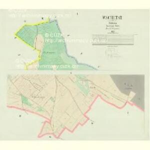 Wschetat - c8911-1-001 - Kaiserpflichtexemplar der Landkarten des stabilen Katasters