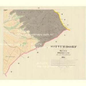 Mitterdorf - m0057-1-003 - Kaiserpflichtexemplar der Landkarten des stabilen Katasters