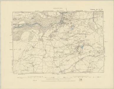 Cardiganshire XVI.SE - OS Six-Inch Map