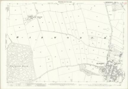 Nottinghamshire III.13 (includes: Austerfield; Bawtry; Harworth; Tickhill) - 25 Inch Map