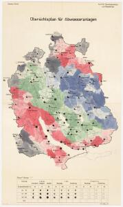 Kanton Zürich: Bestehende und projektierte Abwasserreinigungsanlagen, Zustand 01.01.1977; Übersichtskarte