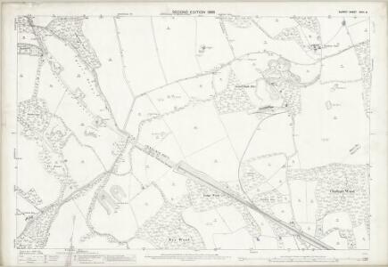 Surrey XXVII.8 (includes: Godstone; Oxted; Tandridge; Woldingham) - 25 Inch Map